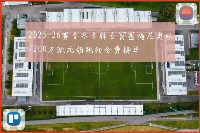 2025-26赛季冬季转会窗塞梅尼奥以7200万欧元领跑转会费榜单